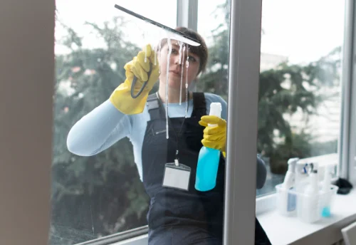 Nettoyage de vitres intérieures et extérieures à Chartrier-Ferrière